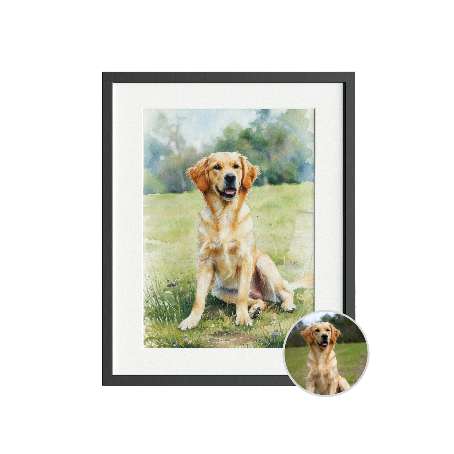 Pet portrait example 2